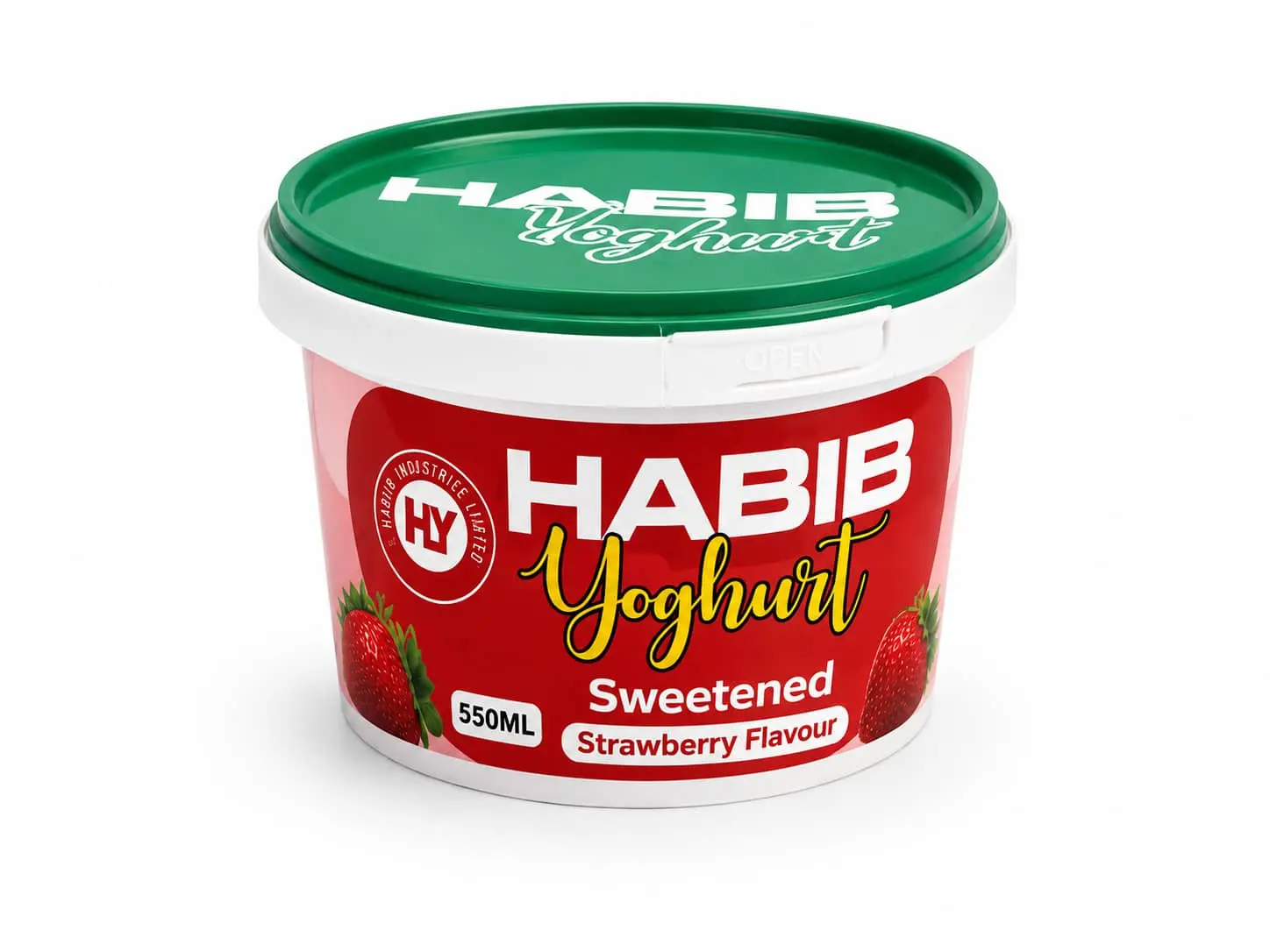 Strawberry flavour - Big cup (550ml)