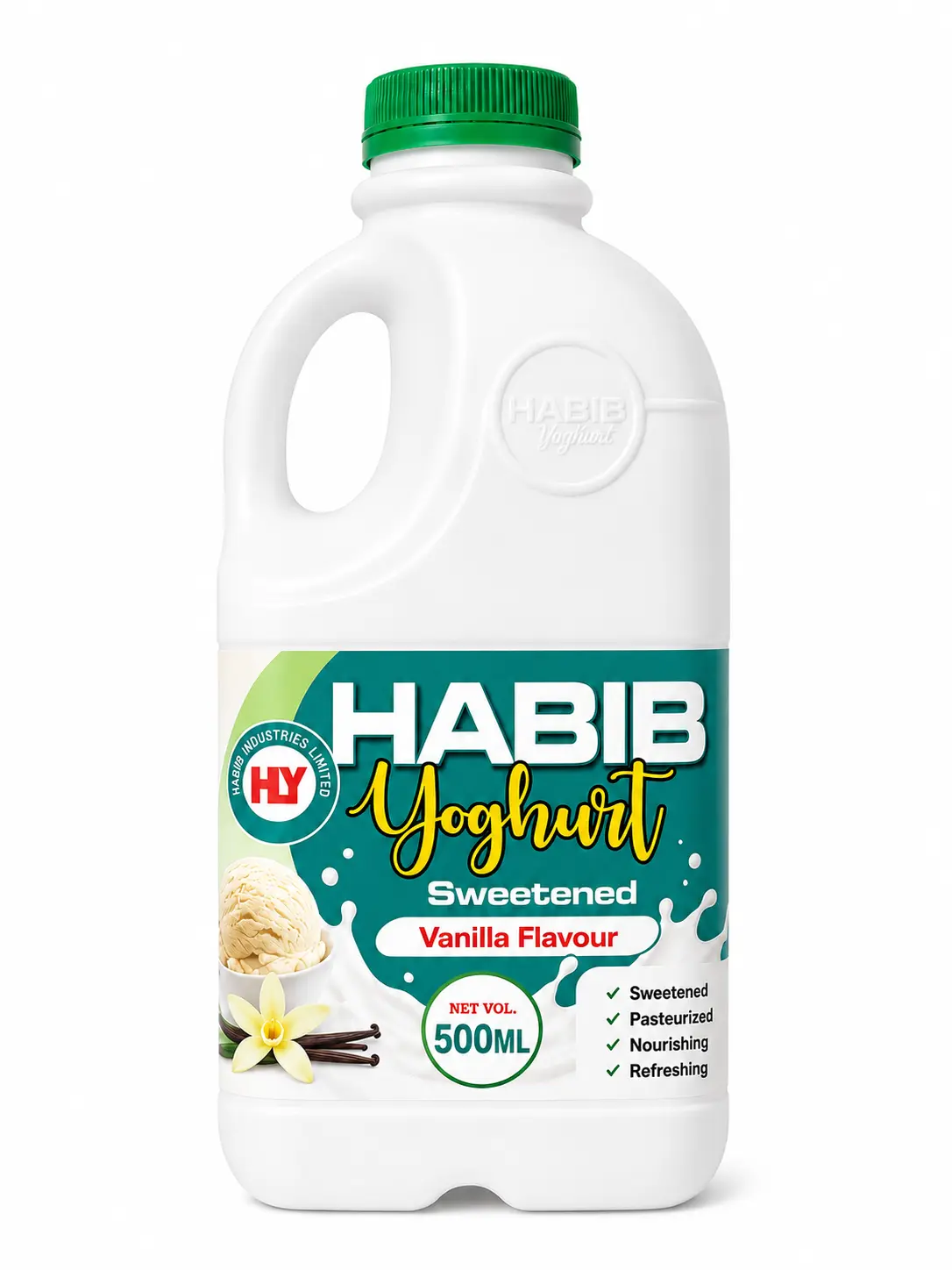 Vanilla flavour - Half litre 500ml